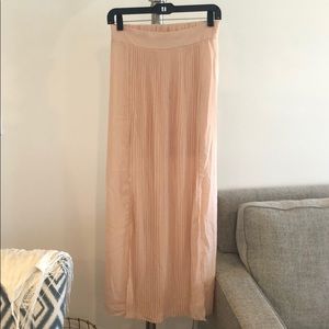 Light pink skirt